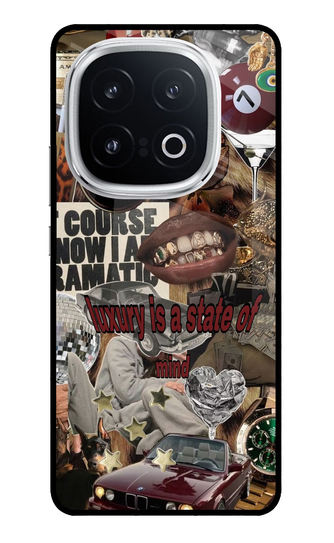 Luxury iQOO 13 5G Glass Case Back Cover by Casekaro