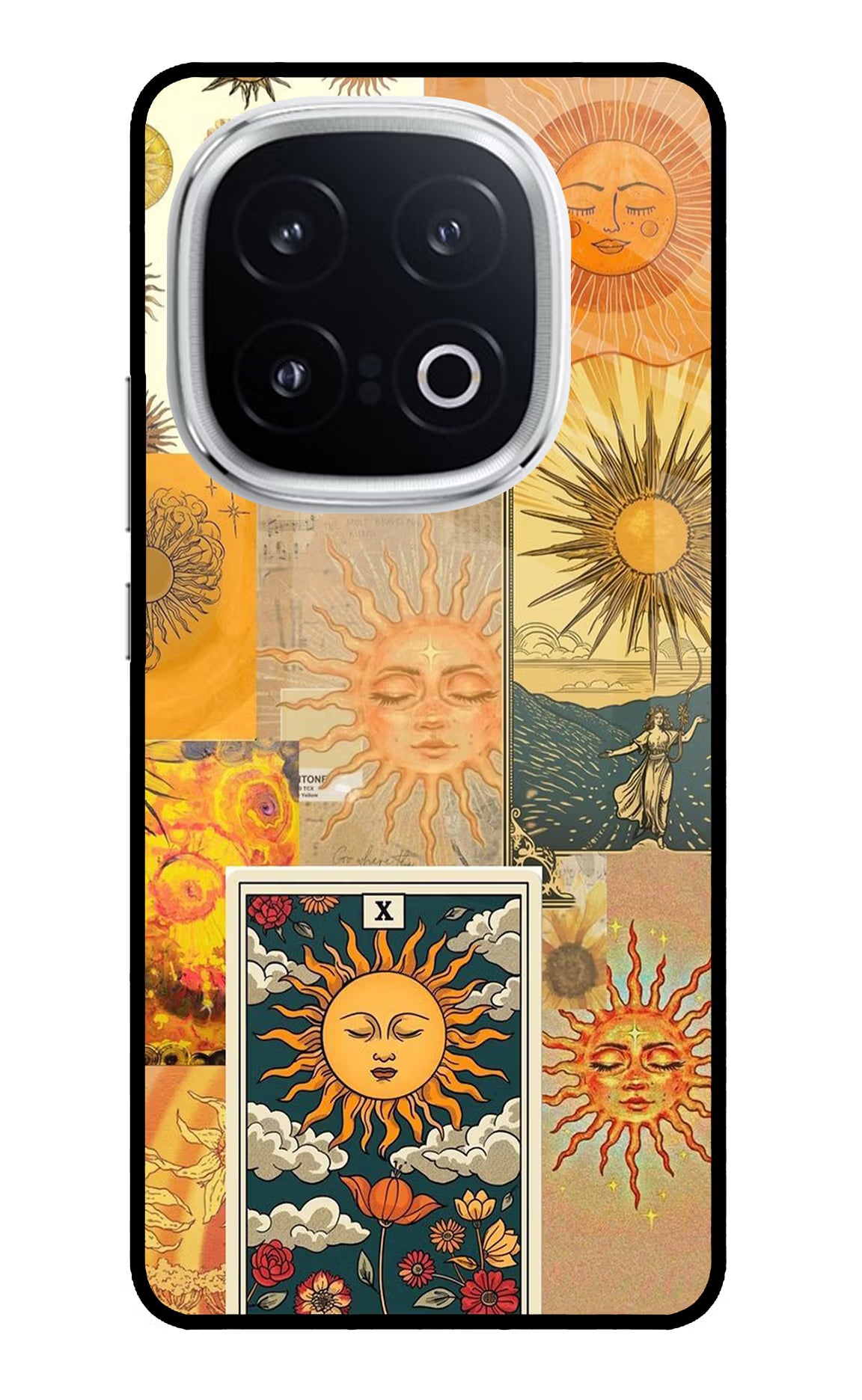 Sun iQOO 13 5G Glass Case Back Cover by Casekaro