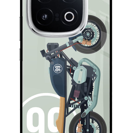 Classic Cafe Racer 99 iQOO 13 5G Glass Case