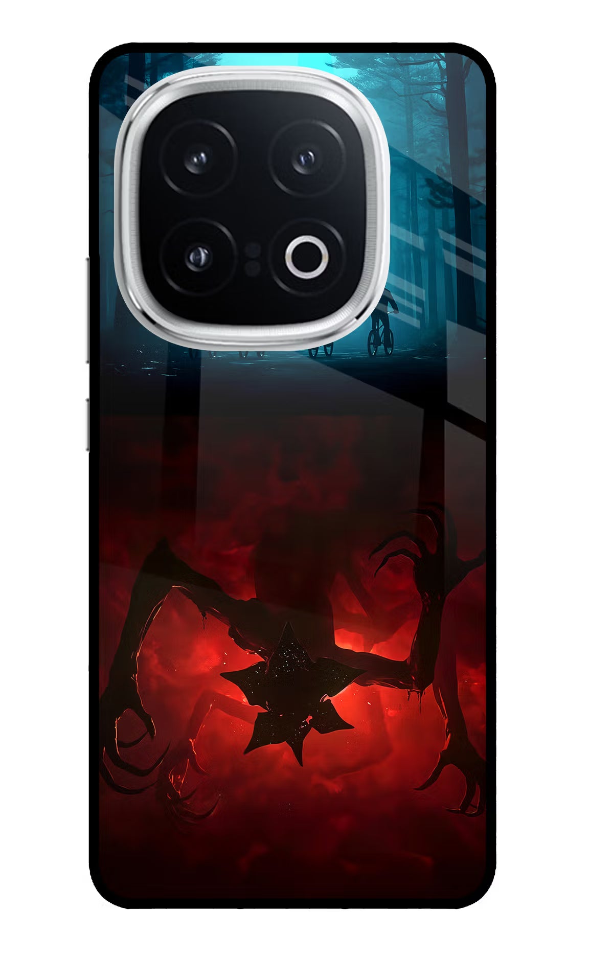 Ordinary Things Downside Up iQOO 13 5G Glass Case Back Cover by Casekaro