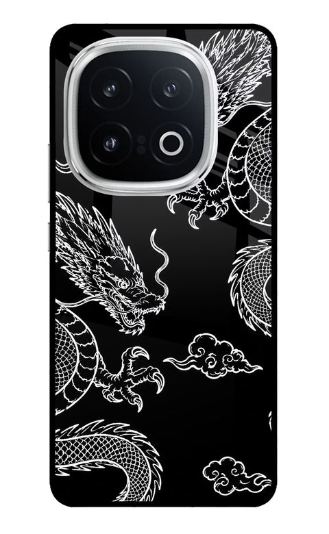 Twin Dragons iQOO 13 5G Glass Case
