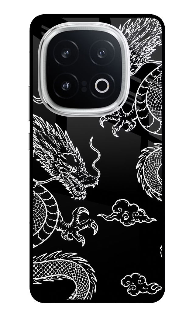 Twin Dragons iQOO 13 5G Glass Case