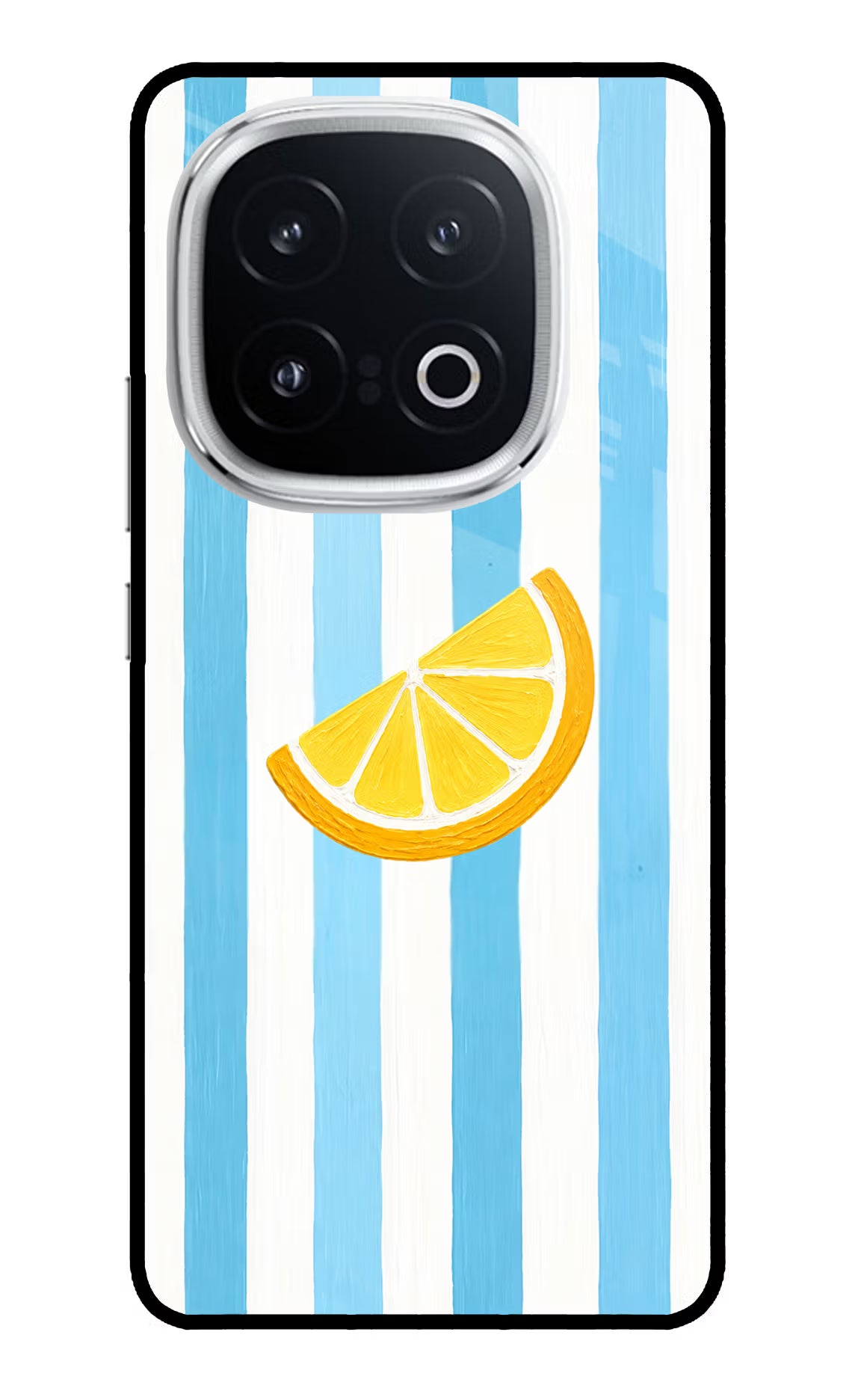 Summer Lemon iQOO 13 5G Glass Case Back Cover by Casekaro