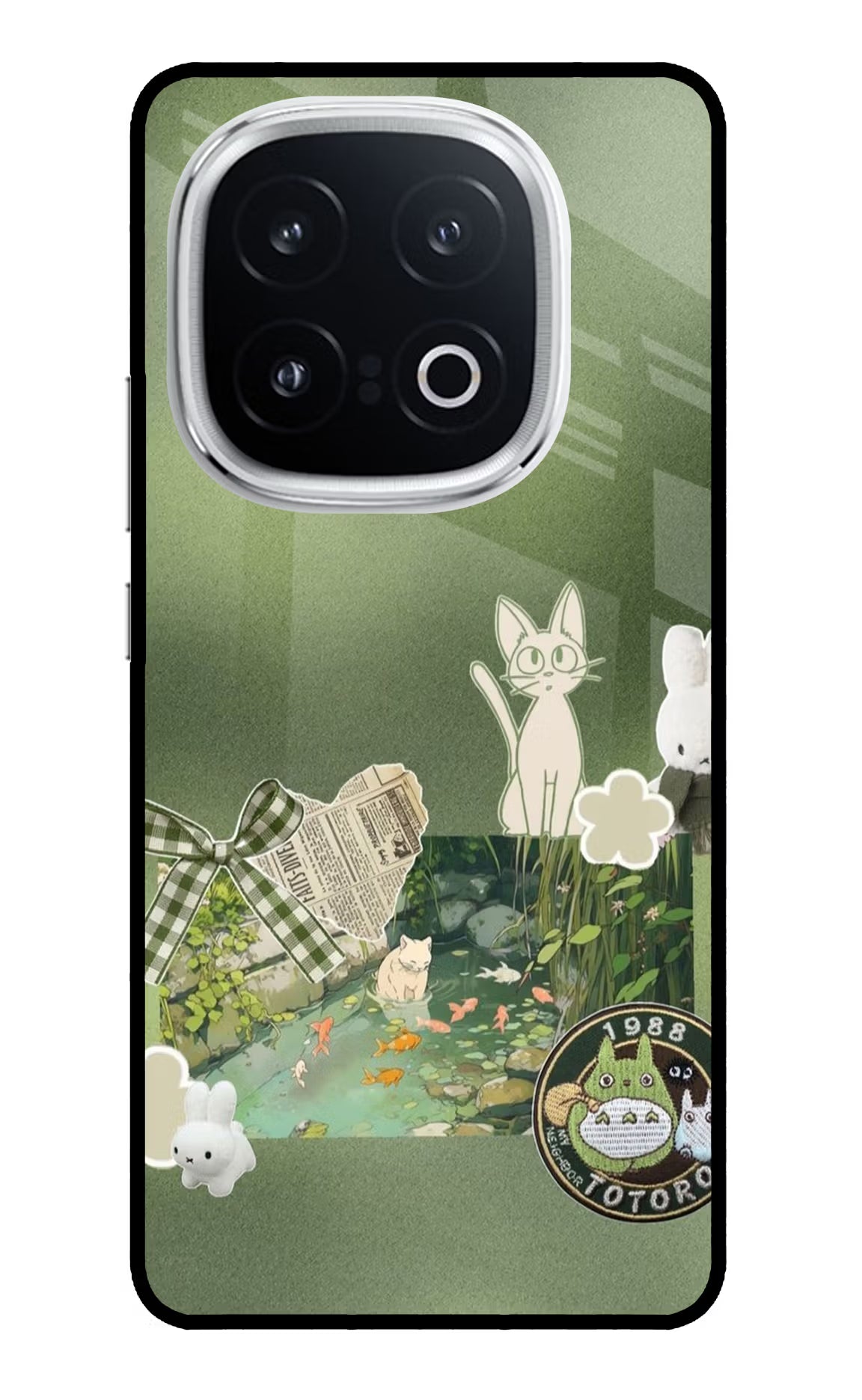 Aesthetic anime iQOO 13 5G Glass Case