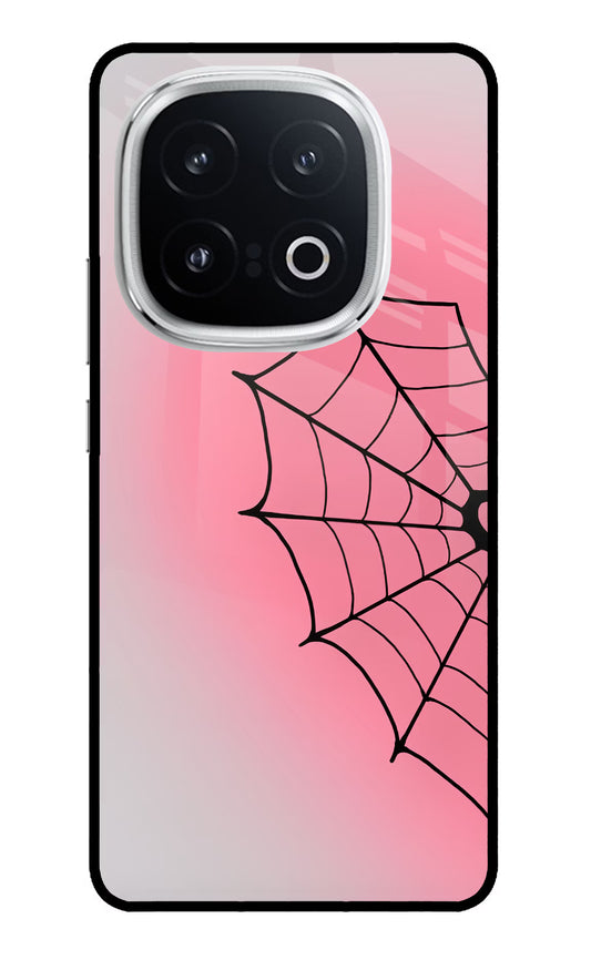Pink Web iQOO 13 5G Glass Case