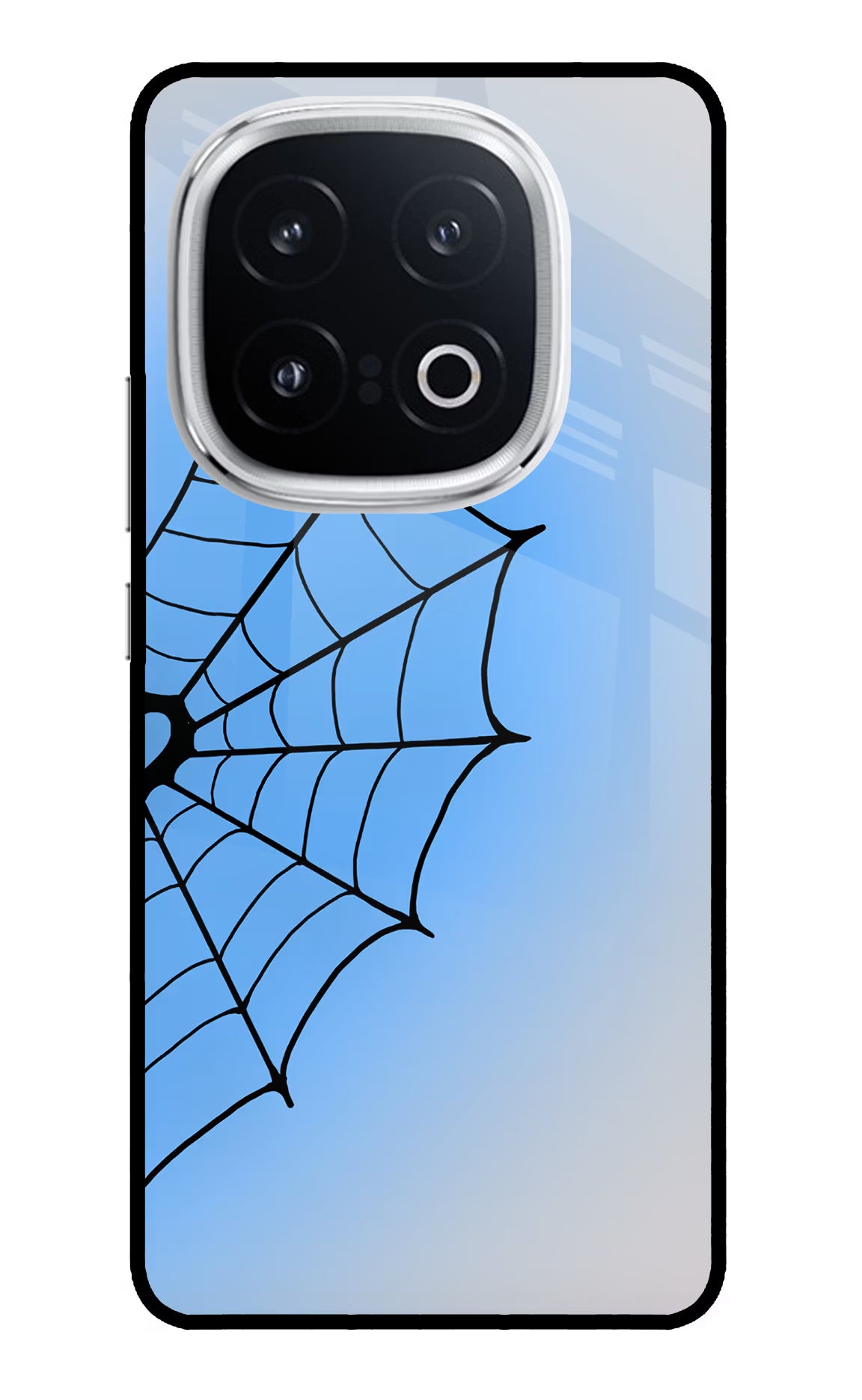 Blue Web iQOO 13 5G Glass Case
