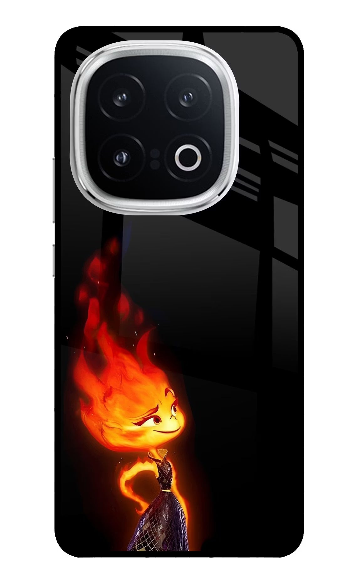 Ember Flame iQOO 13 5G Glass Case