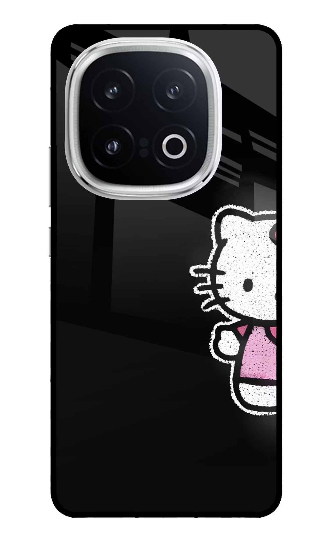 Kitty Charm iQOO 13 5G Glass Case