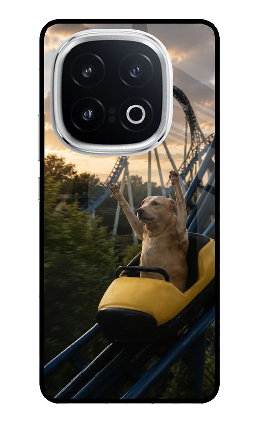 Rollercoaster Dog iQOO 13 5G Glass Case