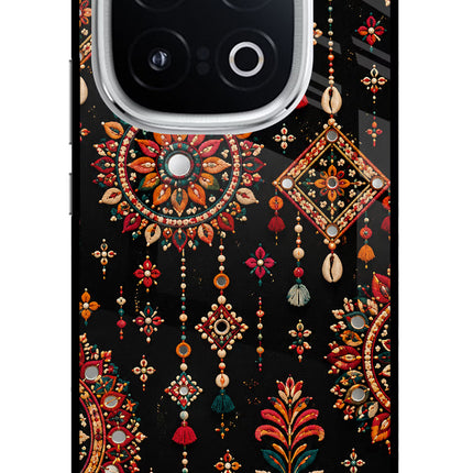 Boho Noir iQOO 13 5G Glass Case