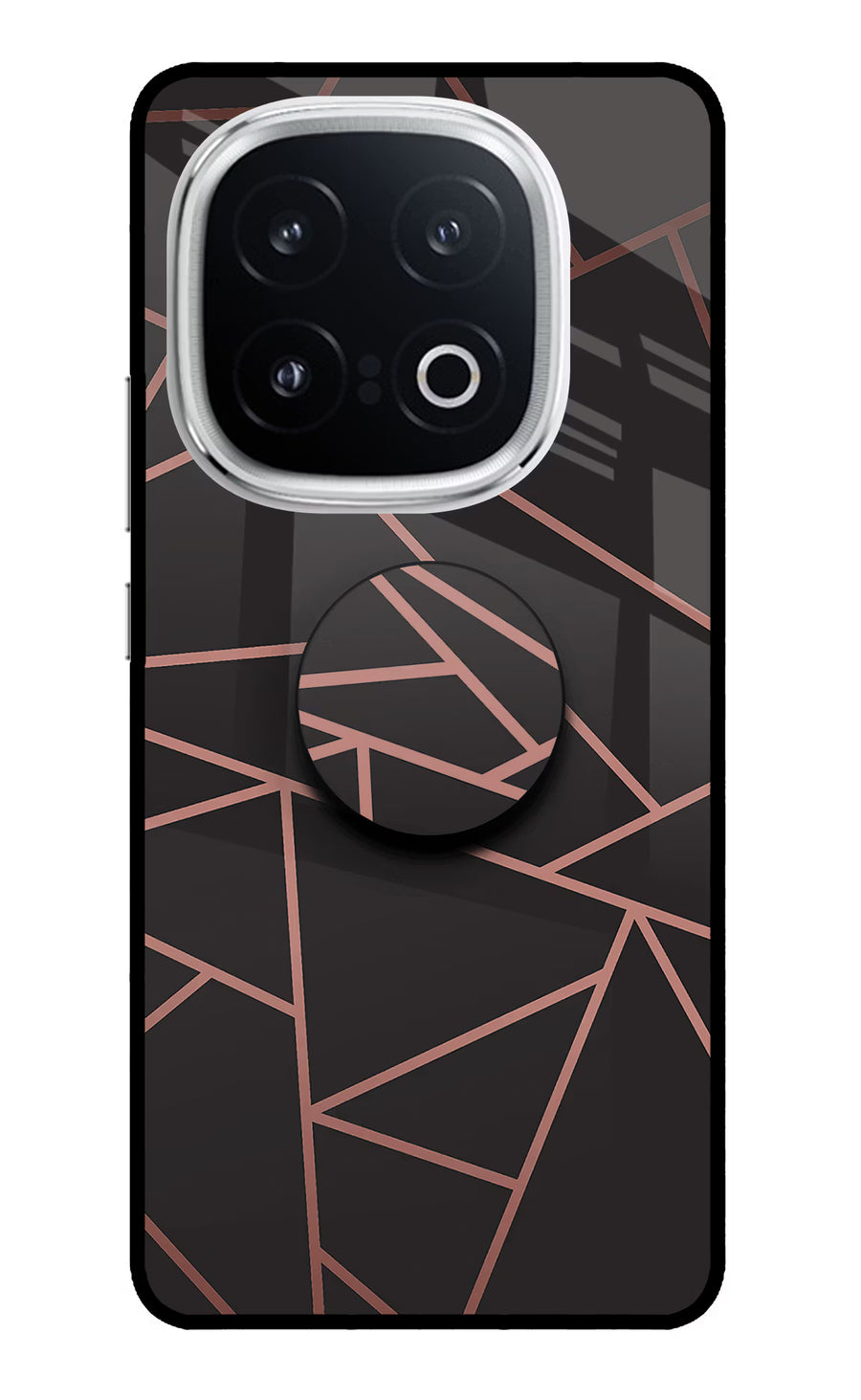 Geometric Pattern iQOO 13 5G Pop Case, Glass case