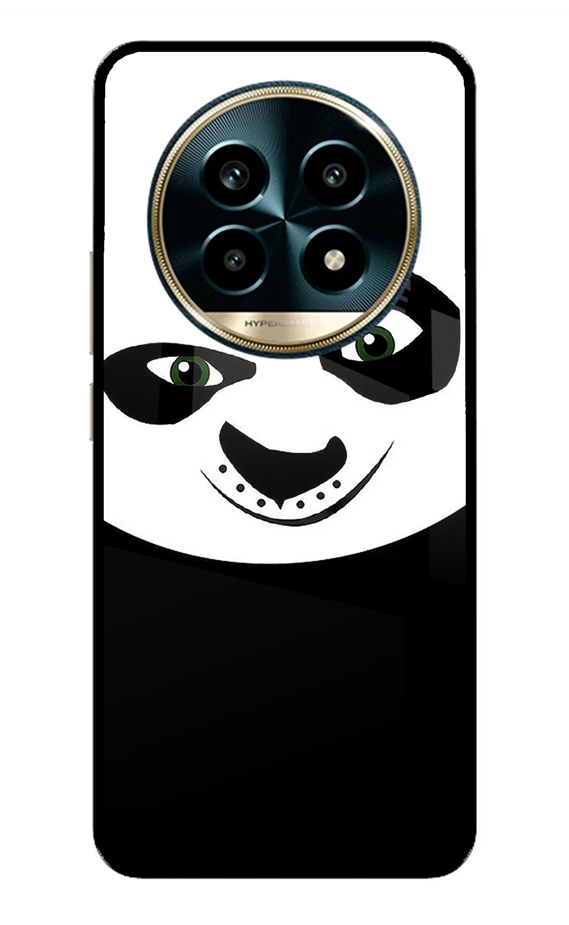 Panda Realme 13 Pro 5G Glass Case Back Cover by Casekaro