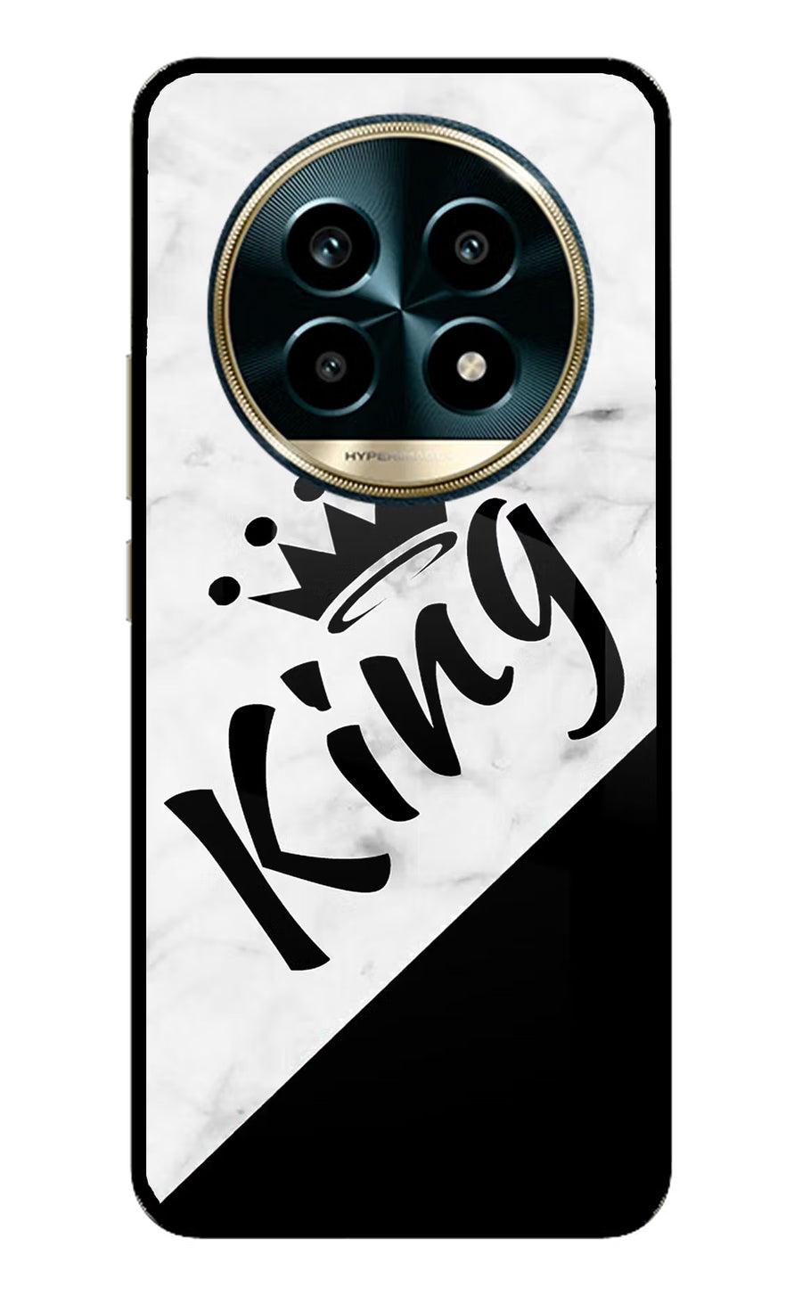 King Realme 13 Pro 5G Back Cover, Metal case