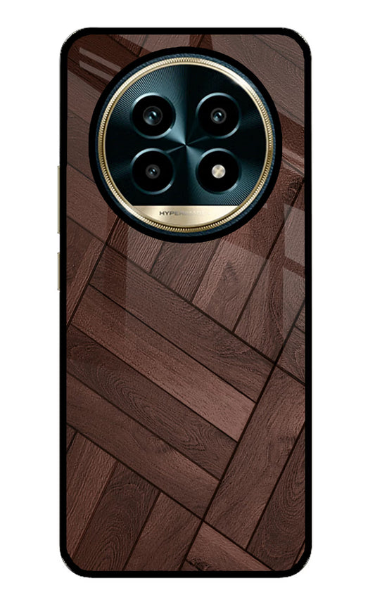 Wooden Texture Design Realme 13 Pro 5G Glass Case
