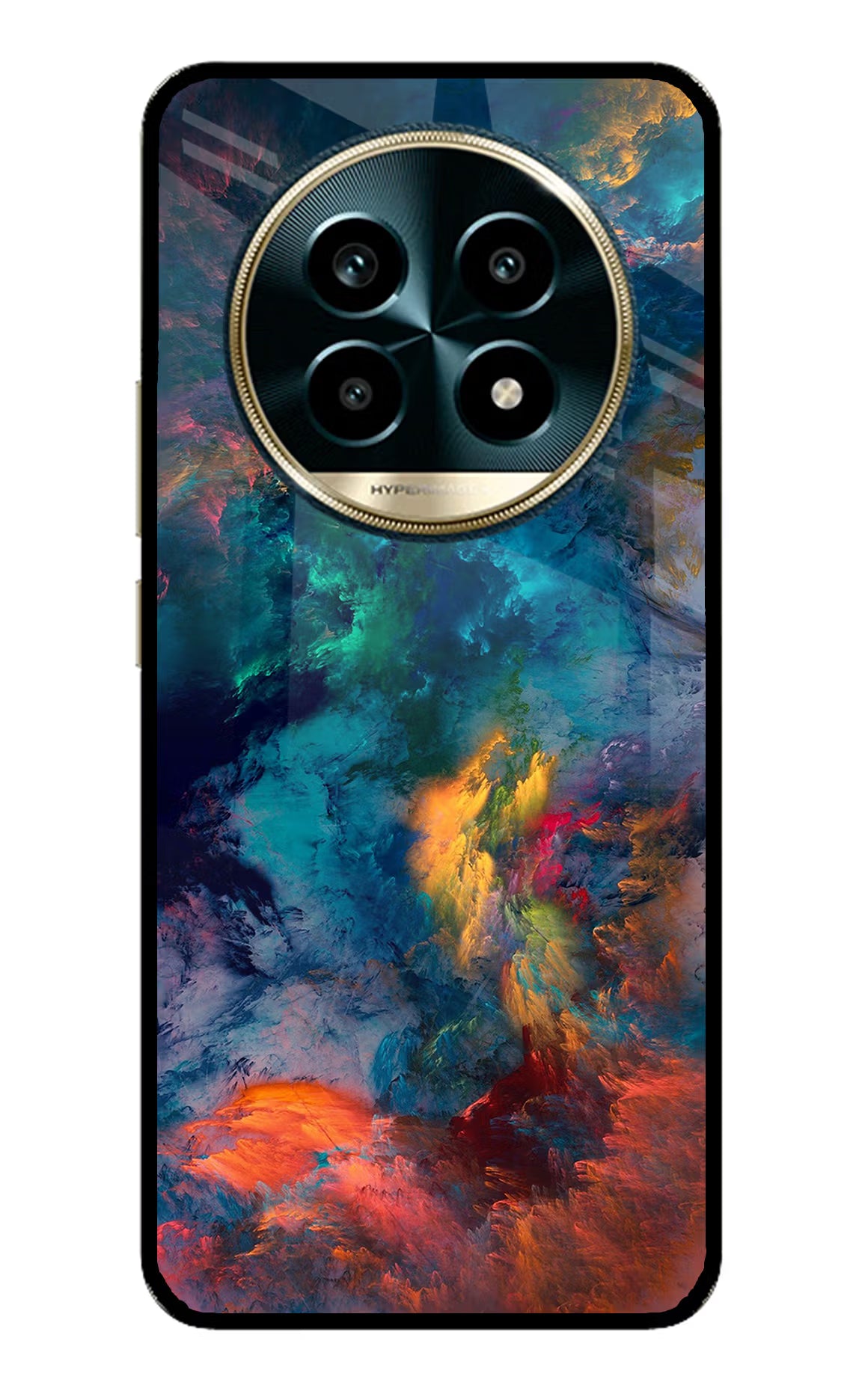 Artwork Paint Realme 13 Pro 5G Glass Case Back Cover by Casekaro