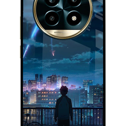 Anime Realme 13 Pro 5G Glass Case Back Cover by Casekaro