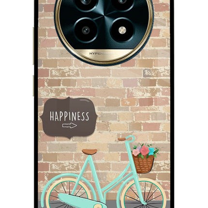 Happiness Artwork Realme 13 Pro 5G Glass Case Back Cover by Casekaro