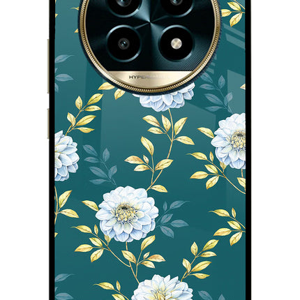 Flowers Realme 13 Pro 5G Glass Case Back Cover by Casekaro