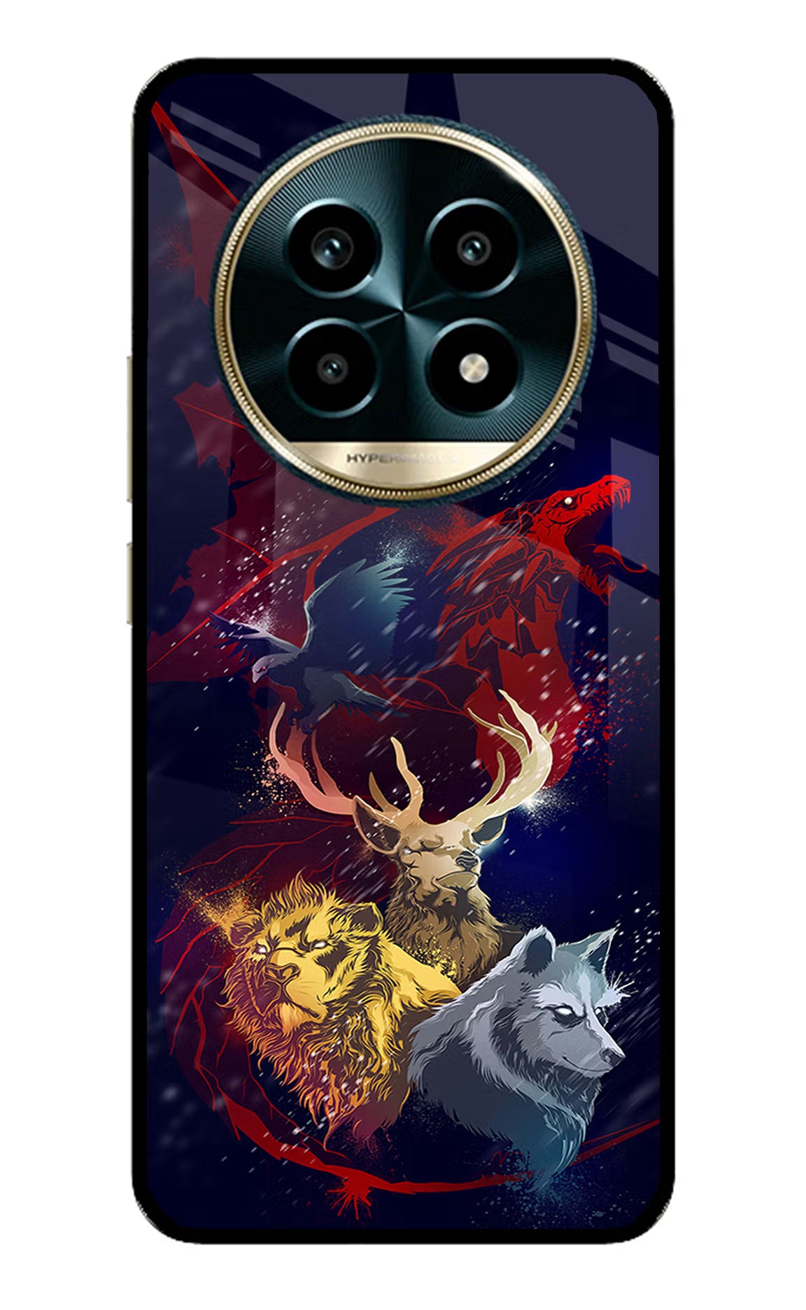 Game Of Thrones Realme 13 Pro 5G Glass Case Back Cover by Casekaro