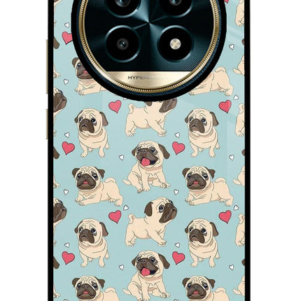 Pug Dog Realme 13 Pro 5G Glass Case