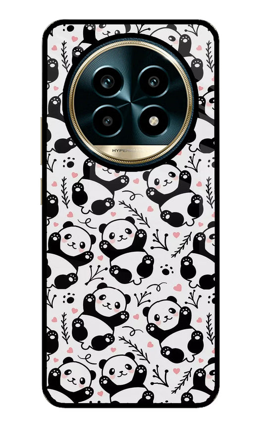 Cute Panda Realme 13 Pro 5G Glass Case