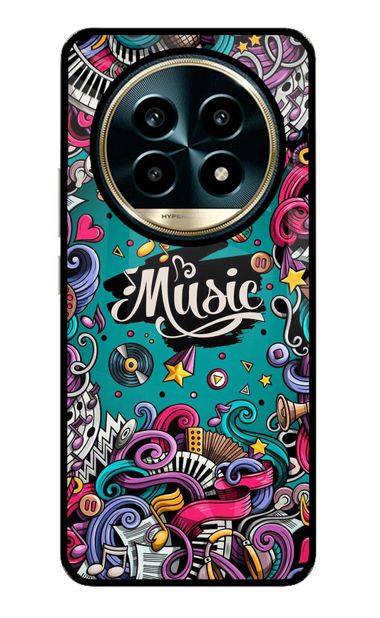 Music Graffiti Realme 13 Pro 5G Glass Case