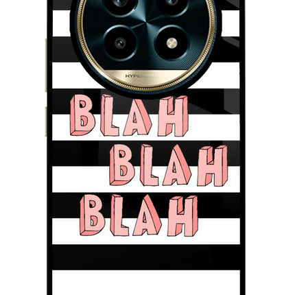 Blah Blah Blah Realme 13 Pro 5G Glass Case