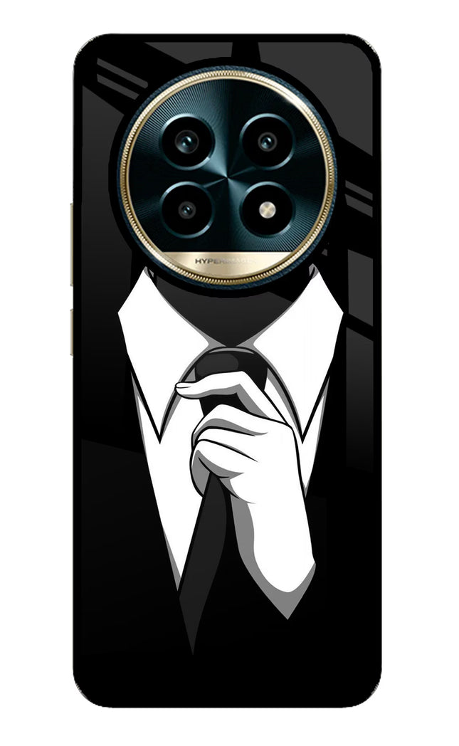 Black Tie Realme 13 Pro 5G Glass Case