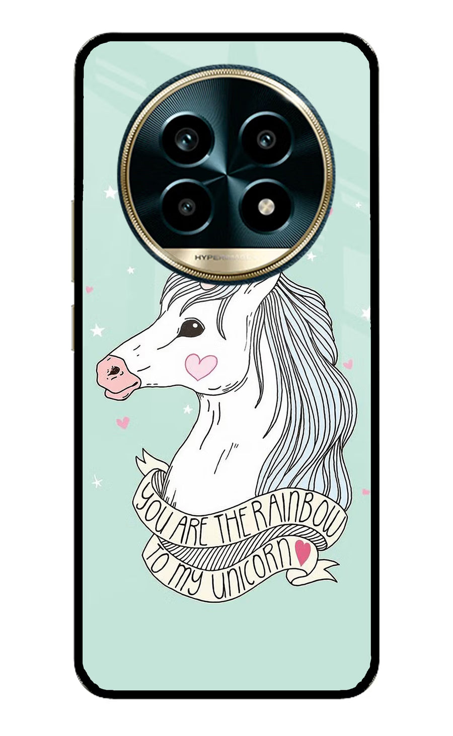 Unicorn Wallpaper Realme 13 Pro 5G Back Cover, Metal case