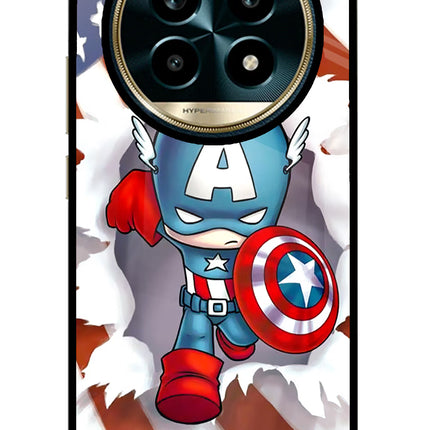 Captain America Realme 13 Pro 5G Glass Case