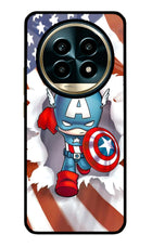 Captain America Realme 13 Pro 5G Glass Case
