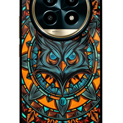 Angry Owl Art Realme 13 Pro 5G Glass Case