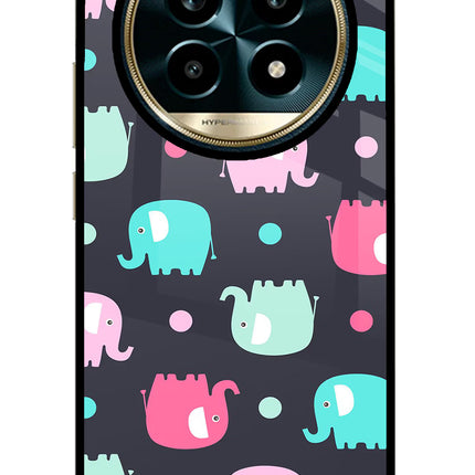 Elephants Realme 13 Pro 5G Glass Case