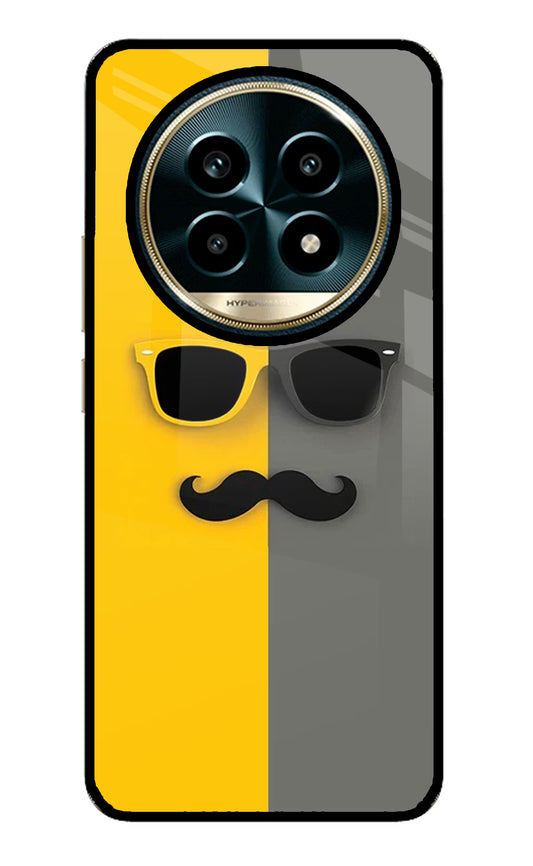 Sunglasses with Mustache Realme 13 Pro 5G Glass Case