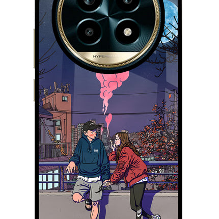 Chilling Couple Realme 13 Pro 5G Glass Case