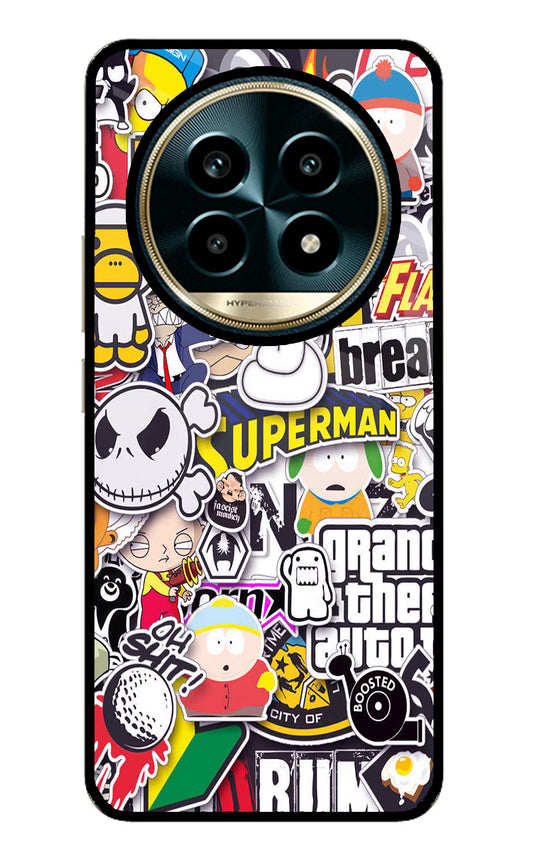 Sticker Bomb Realme 13 Pro 5G Glass Case