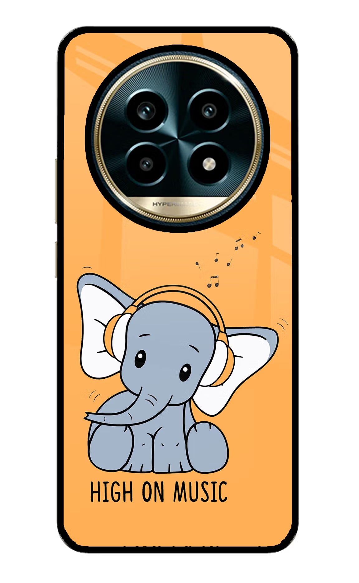 High On Music Realme 13 Pro 5G Glass Case