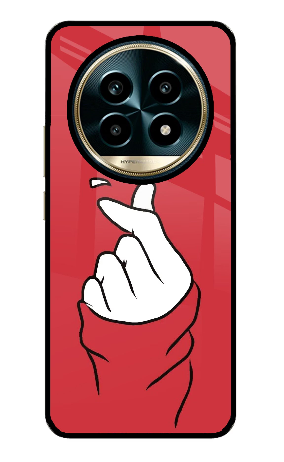 Korean Love Sign Realme 13 Pro 5G Glass Case