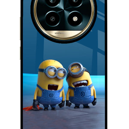 Minion Laughing Realme 13 Pro 5G Glass Case