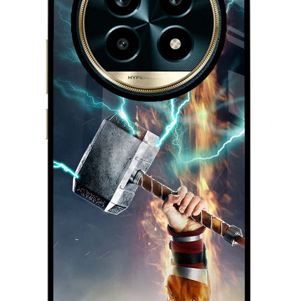 Thor Hammer Mjolnir Realme 13 Pro 5G Glass Case