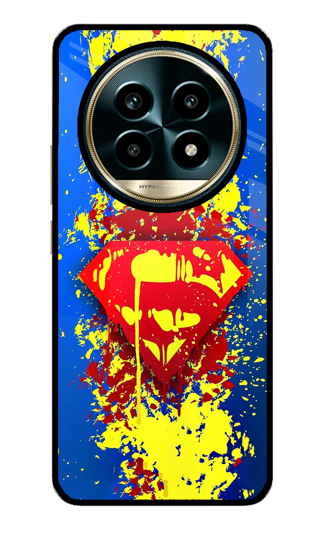 Superman logo Realme 13 Pro 5G Glass Case