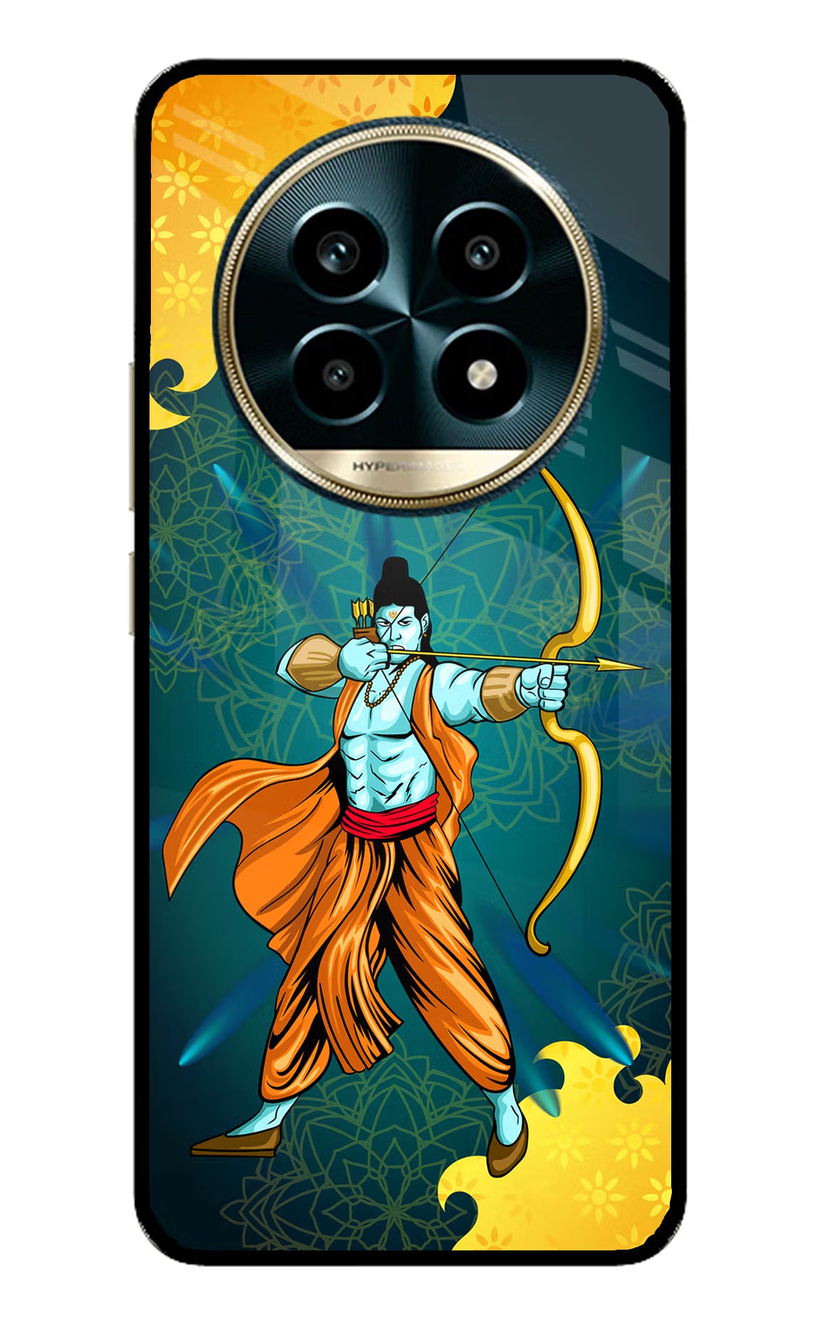 Lord Ram - 6 Realme 13 Pro 5G Glass Case Back Cover by Casekaro