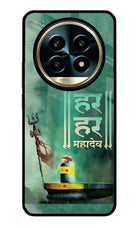 Har Har Mahadev Shivling Realme 13 Pro 5G Glass Case