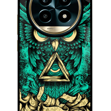 Green Owl Realme 13 Pro 5G Glass Case