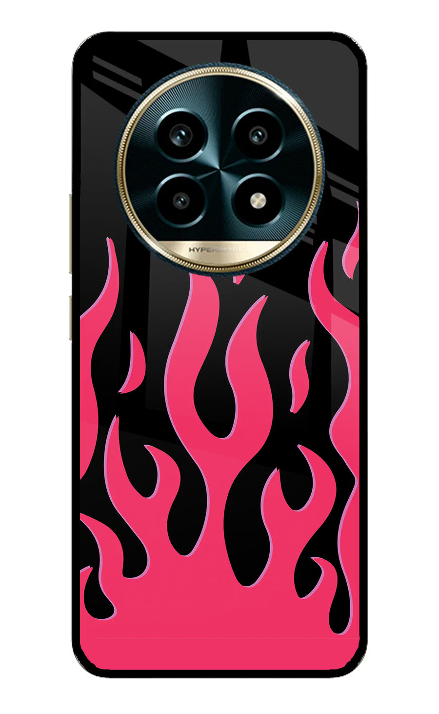 Fire Flames Realme 13 Pro 5G Back Cover, Metal case