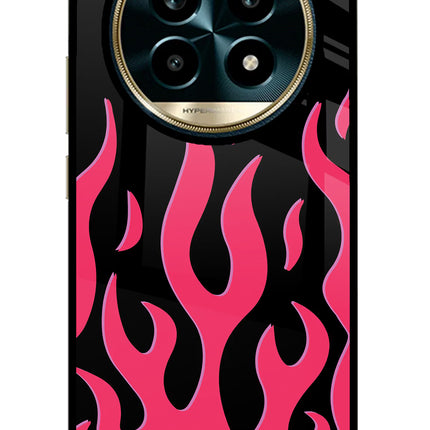 Fire Flames Realme 13 Pro 5G Glass Case