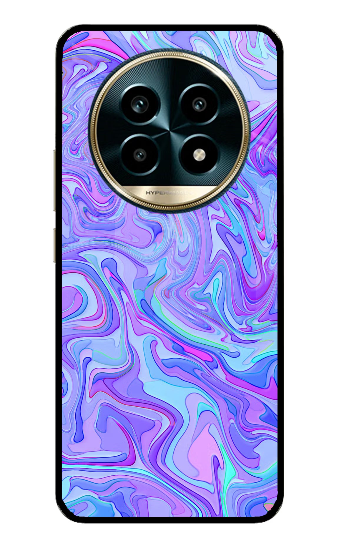 Glitter Realme 13 Pro 5G Glass Case Back Cover by Casekaro