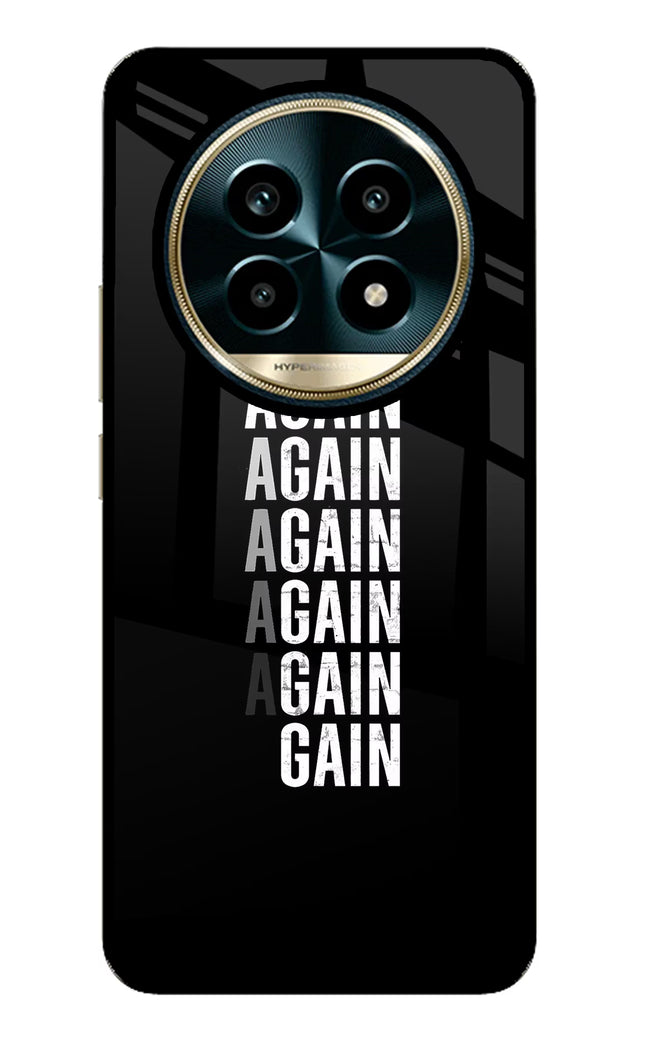 Again Again Gain Realme 13 Pro 5G Glass Case
