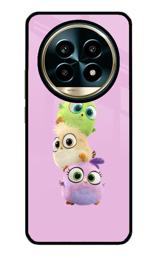 Cute Little Birds Realme 13 Pro 5G Glass Case