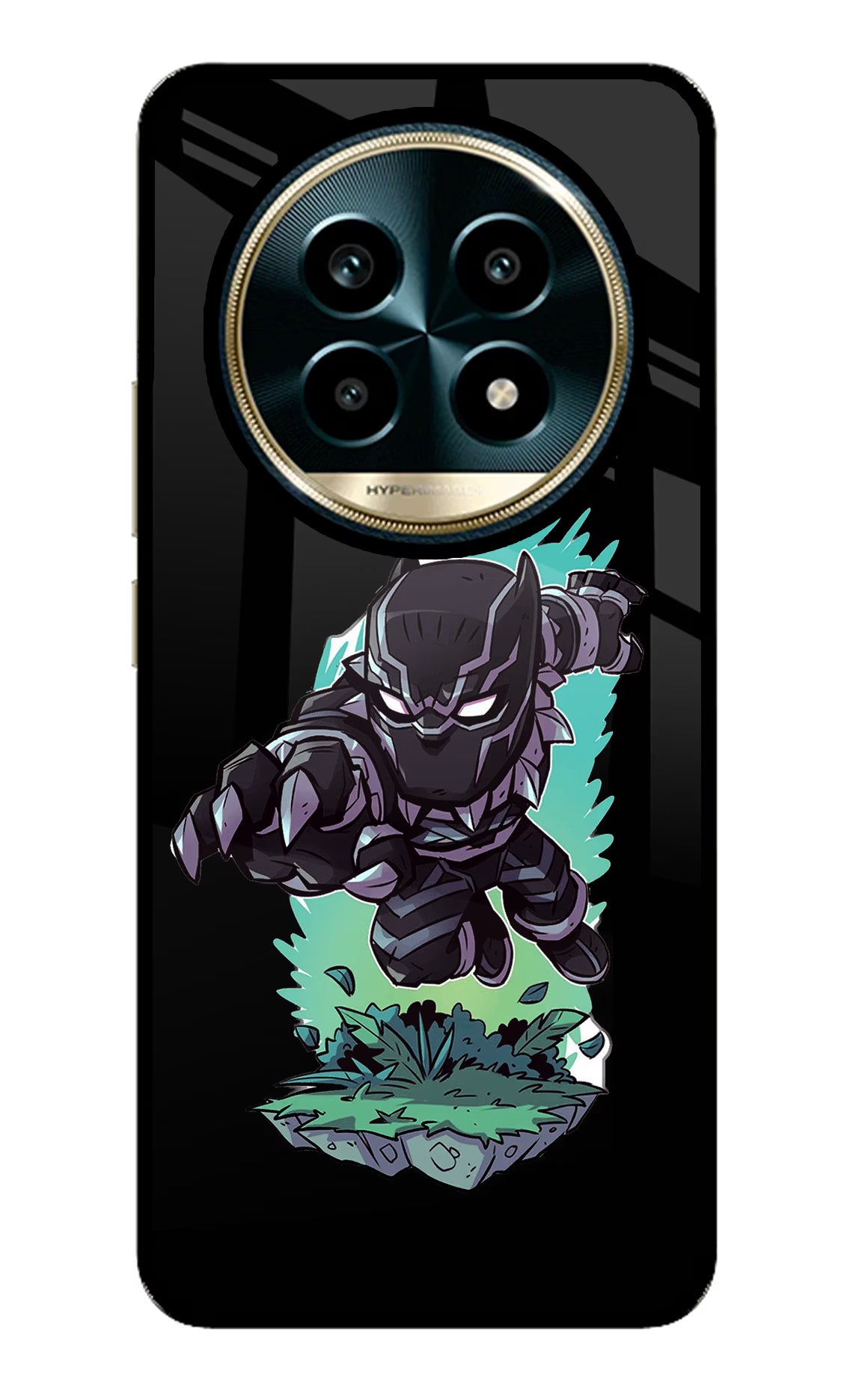 Black Panther Realme 13 Pro 5G Glass Case